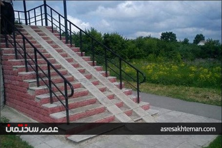25 نمونه از عجیب ترین و خنده دارترین اشتباهات معماری در سازه های گوناگون