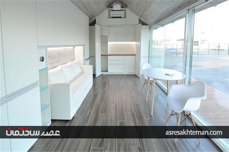 با این خانه هرجای دنیا که بخواهید می توانید زندگی کنید