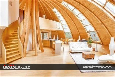 خانه ای که 360 درجه می چرخد!