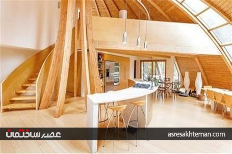 خانه ای که 360 درجه می چرخد!