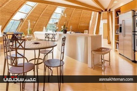 خانه ای که 360 درجه می چرخد!