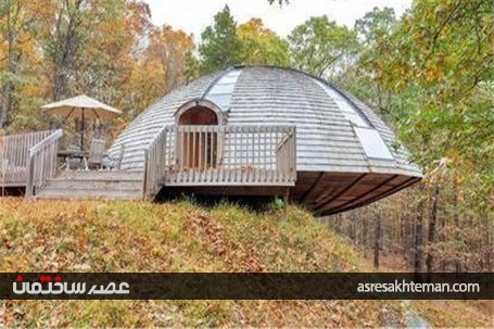 خانه ای که 360 درجه می چرخد!