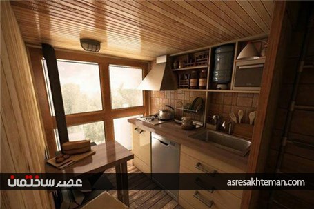 معماری خانه ی کوچک SKIT