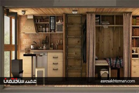 معماری خانه ی کوچک SKIT