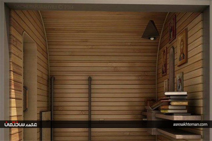 معماری خانه ی کوچک SKIT