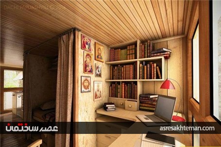 معماری خانه ی کوچک SKIT