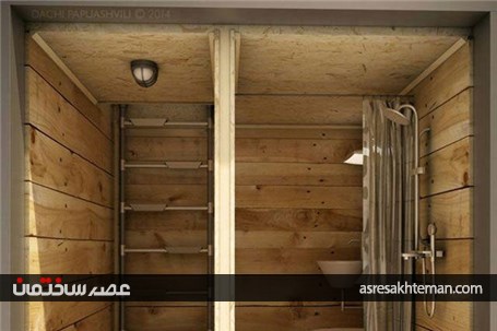 معماری خانه ی کوچک SKIT