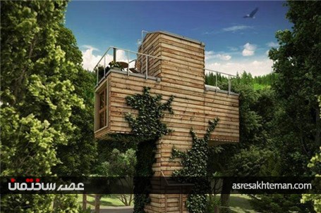 معماری خانه ی کوچک SKIT