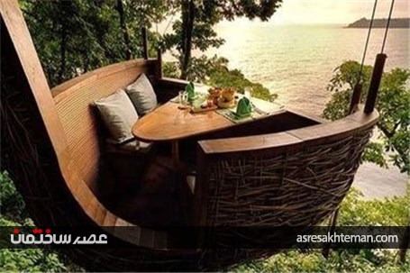 رستوران درختی تایلند و پذیرایی! +عکس