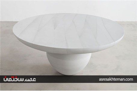 ساخت مبلمان خلاقانه با سیمان توسط طراحی ایتالیایی