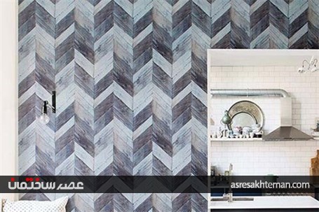 تزیین دیوارهای منزل با کاغذ دیواری های 2017