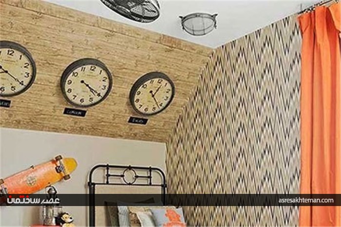 تزیین دیوارهای منزل با کاغذ دیواری های 2017