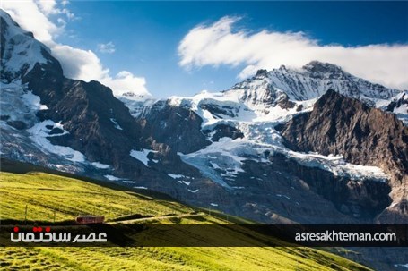 زیباترین راه آهن جهان +تصاویر