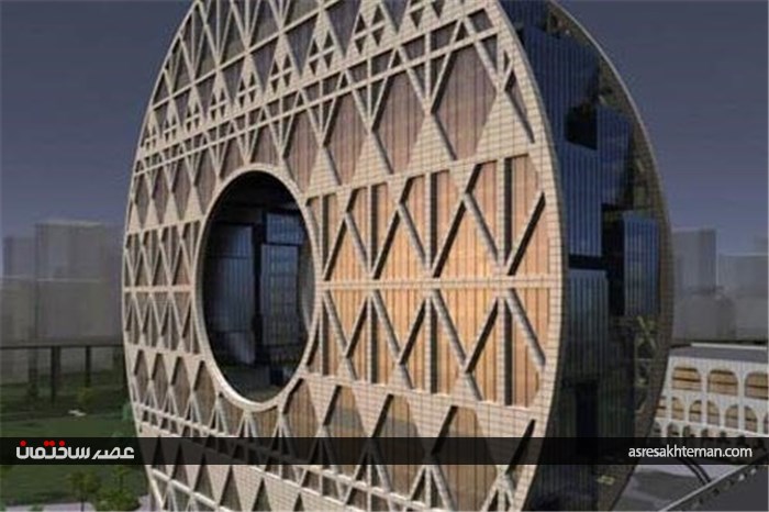 این ساختمان خوش شانسی می آورد+عکس
