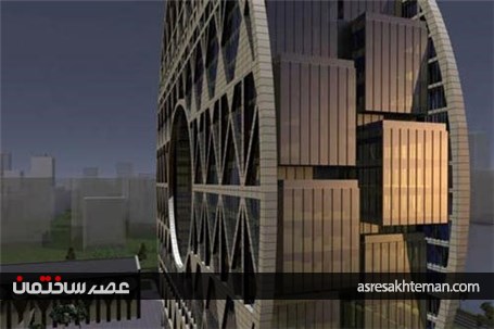 این ساختمان خوش شانسی می آورد+عکس