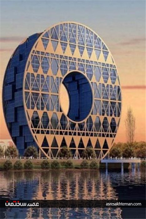 این ساختمان خوش شانسی می آورد+عکس