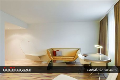 طراحی داخلی هتل از یک طراح صنعتی