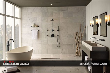 نمونه هایی از سرویس بهداشتی با دکوراسیون لوکس