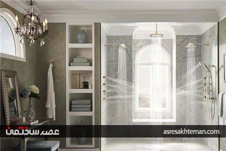 نمونه هایی از سرویس بهداشتی با دکوراسیون لوکس