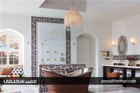 نمونه هایی از سرویس بهداشتی با دکوراسیون لوکس