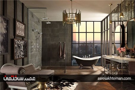 نمونه هایی از سرویس بهداشتی با دکوراسیون لوکس