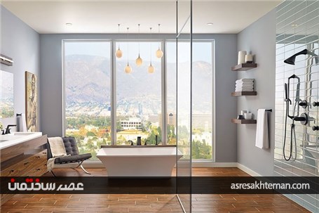 نمونه هایی از سرویس بهداشتی با دکوراسیون لوکس