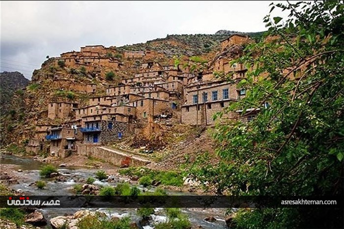 روستای شمشیر؛ سکونت‌گاهی امن در سینه‌کش کوه