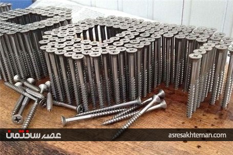 ساخت خلاقانه و جالب پلاک ساختمان با پیچ و تخته