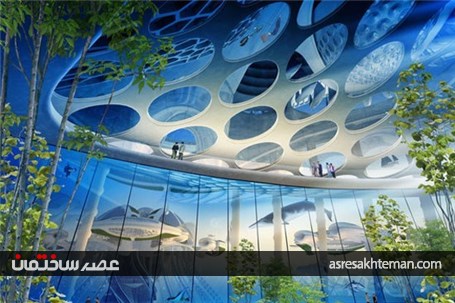 آسمان خراش‌هایی از جنس زباله و جلبک!