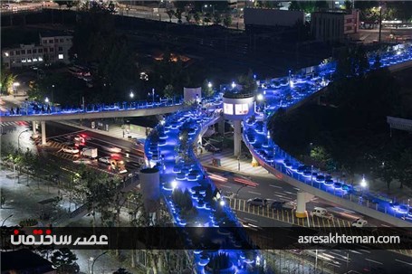 تبدیل اتوبان سابق به باغ معلق