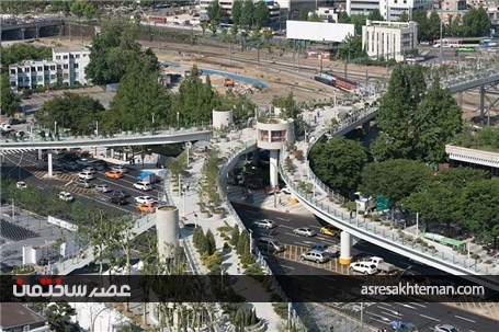 تبدیل اتوبان سابق به باغ معلق