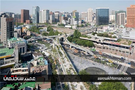 تبدیل اتوبان سابق به باغ معلق