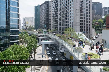 تبدیل اتوبان سابق به باغ معلق