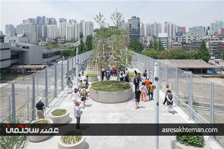 تبدیل اتوبان سابق به باغ معلق