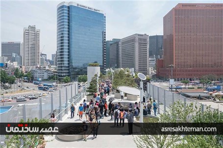 تبدیل اتوبان سابق به باغ معلق