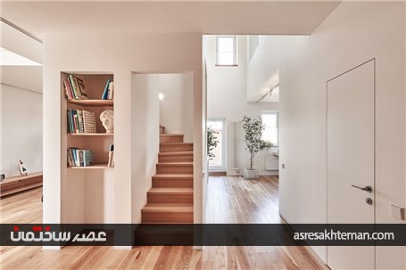 طراحی داخلی منزل دوبلکس شیک، مخصوص خانواده جوان