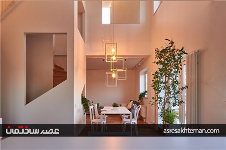 طراحی داخلی منزل دوبلکس شیک، مخصوص خانواده جوان
