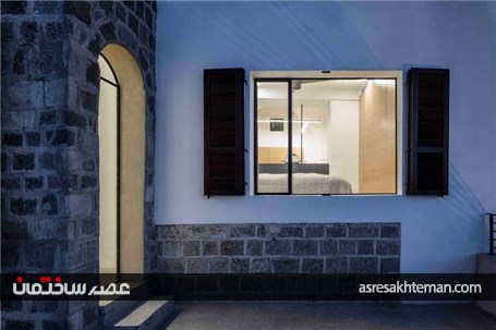 طراحی داخلی غار مدرن با کاربری مسکونی