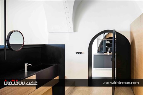 طراحی داخلی غار مدرن با کاربری مسکونی
