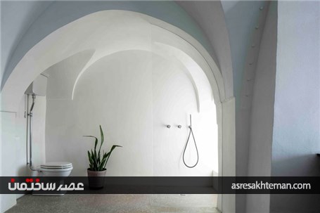 طراحی داخلی غار مدرن با کاربری مسکونی