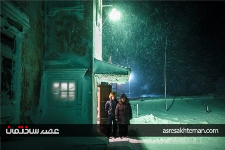 جزیره‌ای یخ‌زده در شمالی‌ترین نقطه روسیه + تصاویر