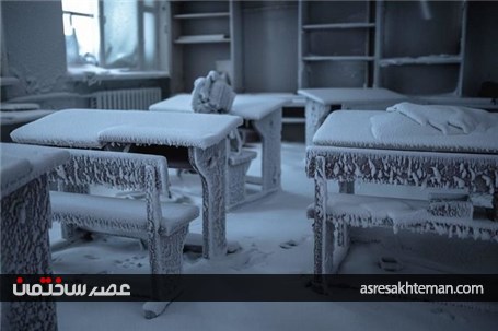 جزیره‌ای یخ‌زده در شمالی‌ترین نقطه روسیه + تصاویر