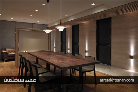 2 آپارتمان با طراحی متمرکز بر المان های چوبی