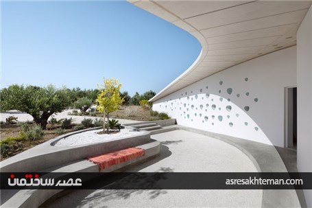 معماری خیره کننده ویلایی در یونان!