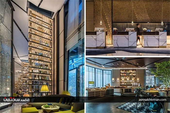 معماری داخلی هتل لوکس Sanlitun در پکن