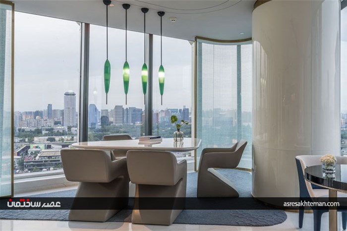 معماری داخلی هتل لوکس Sanlitun در پکن