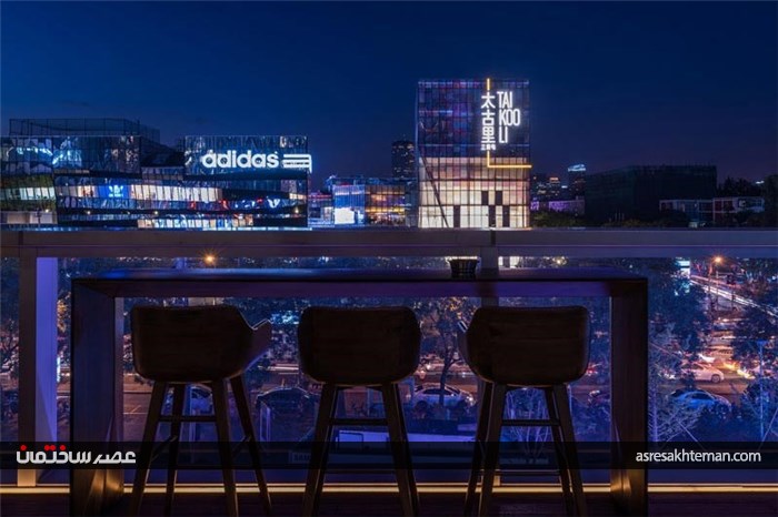 معماری داخلی هتل لوکس Sanlitun در پکن
