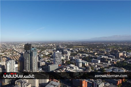 ساختمانی با نمای صورت در ملبورن که به یاد بومی های استرالیا طراحی شده