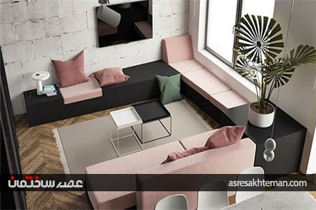 چیدمان خانه‌های نقلی با دکوراسیونی ساده اما شیک