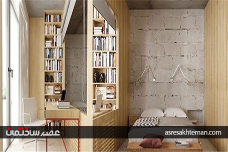 چیدمان خانه‌های نقلی با دکوراسیونی ساده اما شیک